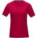 Camiseta orgánica GOTS de manga corta para mujer Azurite Rojo detalle 7