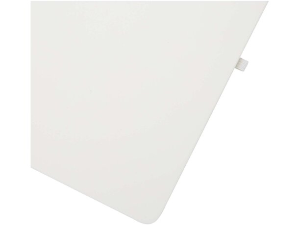 Libreta tapa dura A5 Spectrum Plus con papel certificado FSC Blanco detalle 18