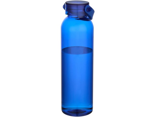 Botella Alti 630ml de plástico reciclado con asa de silicona Azul real detalle 11