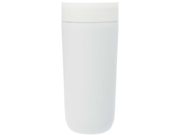 Vaso térmico Camden 350 ml acero inoxidable reciclado Blanco detalle 6