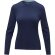 Camiseta de manga larga de mujer ponoka de Elevate 200 gr Azul marino detalle 11