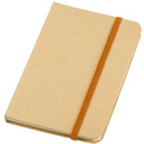 Bloc de notas en cartón reciclado personalizada blanco roto Bloc de notas en cartón reciclado personalizada blanco roto