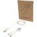 Cable 5 en 1 plástico reciclado Citala carga rápida 27W Blanco detalle 8