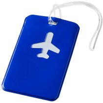 Etiqueta para equipaje con dibujo de avión