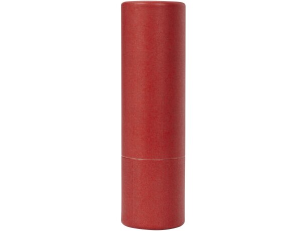 Bálsamo labial Adony SPF15 en envase de papel reciclado Rojo detalle 14