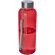 Bidón deportivo Bodhi 500ml de RPET con tapa de acero reciclado Rojo transparente