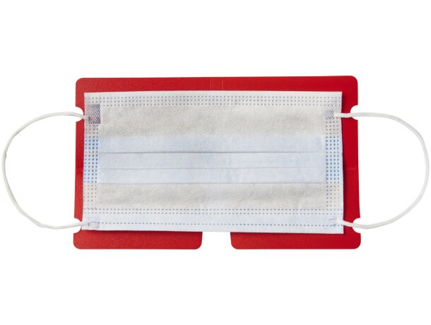 Neceser plegable para mascarillas Madden Rojo detalle 13