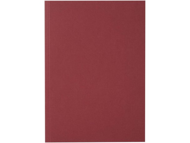 Cuaderno Novella Austen A5 tapa blanda 100 hojas papel FSC Rojo detalle 8