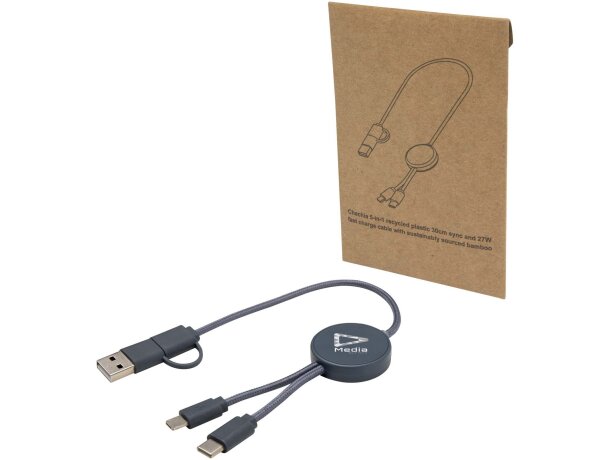 Cable 5 en 1 Citala de plástico reciclado detalle 29