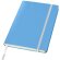 Cuaderno con cierre de banda elástica personalizado azul claro