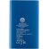 Batería externa Pep 4000 mAh aluminio reciclado certificado RCS Azul real detalle 17