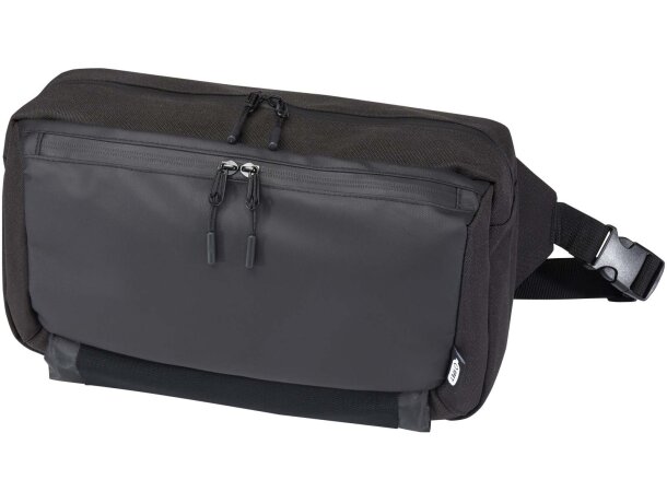 Bolsa bandolera modular reciclada certificación GRS Roam Verde detalle 12