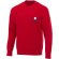 Sudadera de cuello redondo unisex Kruger Rojo detalle 6