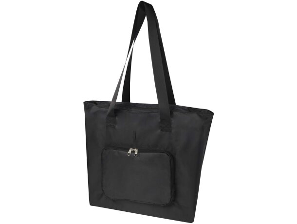 Bolsa tote plegable EcoFold de poliéster reciclado certificado GRS detalle 18