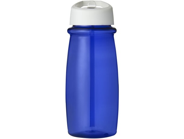 H2O Active® Pulse Bidón deportivo con tapa con boquilla de 600 ml Azul/blanco detalle 4