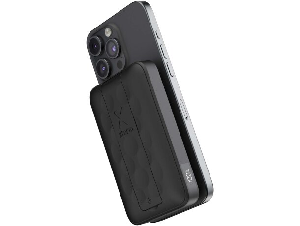 Batería externa inalámbrica magnética Xtorm FS5W101 Negro intenso detalle 4
