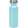Botella térmica Thor 500ml con acero inoxidable reciclado Azul turquesa detalle 18