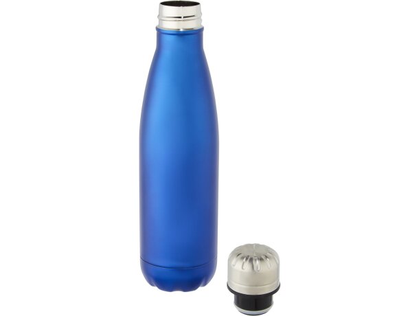 Botella de acero inoxidable con aislamiento al vacío de 500 ml Cove Azul real detalle 26