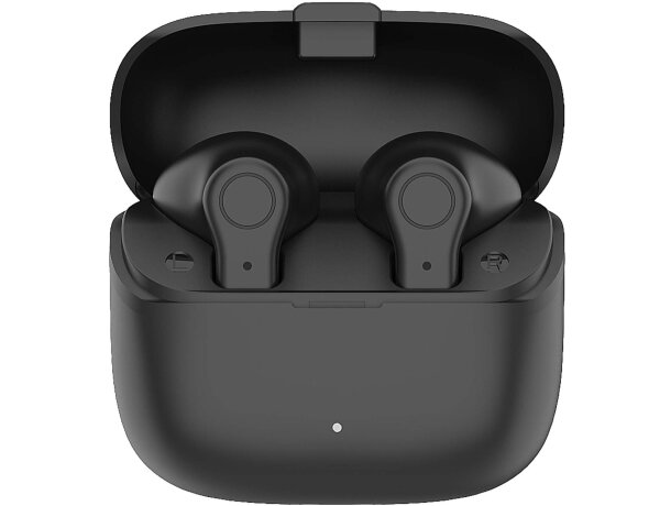 Auriculares Bluetooth Prixton TWS155 con batería recargable Negro intenso detalle 5