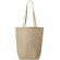 Bolsa de yute con pequeño bolsillo frontal barata