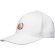 Gorra reciclada cinco paneles con rastreador Aware Onyx Blanco detalle 11