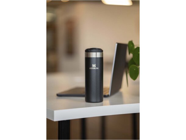 Vaso de viaje Stanley AeroLight 470ml acero inoxidable Rosa claro detalle 9