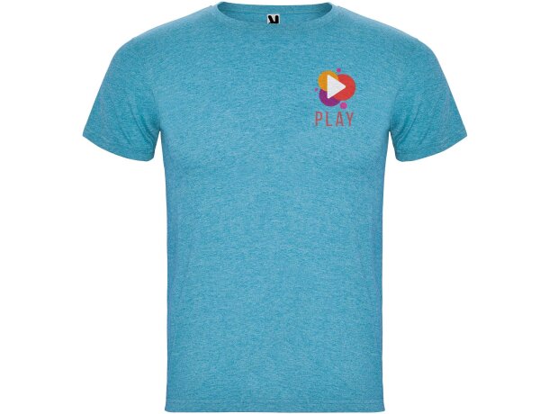 Camiseta manga corta hombre Fox Roly efecto jaspeado detalle 17