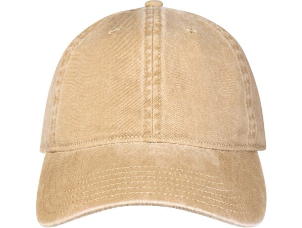 Gorra lavada de 6 paneles Grafton con algodón reciclado detalle 8