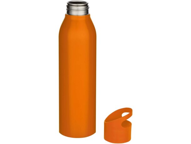 Botella Sky de acero inoxidable reciclado con asa 650 ml Naranja detalle 9