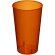 Vaso de plástico de 375 ml Arena Naranja transparente