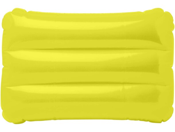 Almohada hinchable para playa Sunny en PVC resistente al agua Amarillo detalle 12
