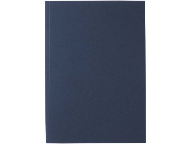 Libreta A5 tapa blanda Novella Austen papel certificado FSC Azul detalle 32
