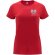 Camiseta manga corta mujer Capri Roly 100% algodón 170 g/m² Rojo detalle 117
