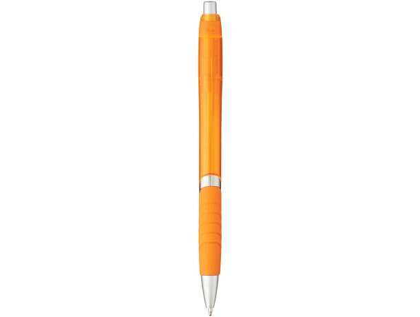Bolígrafo con empuñadura de goma Turbo con logo