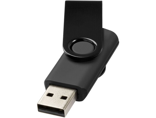 Memoria USB metálica Rotate 4GB con mecanismo rotativo Rosa detalle 37