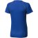 Camiseta técnica Quebec de manga corta blanca detalles de color de mujer Azul/antracita detalle 9