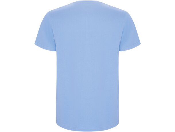 Camiseta manga corta hombre Stafford Roly algodón 190 g/m² Azul celeste detalle 22