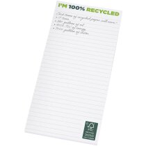 Bloc de notas ecológico 50 hojas recicladas a todo color 80 g/m2