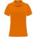 Polo deportivo de manga corta para mujer Monzha Roly Naranja flúor