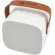 Altavoz inalámbrico bluetooth Diya de plástico reciclado Blanco detalle 7