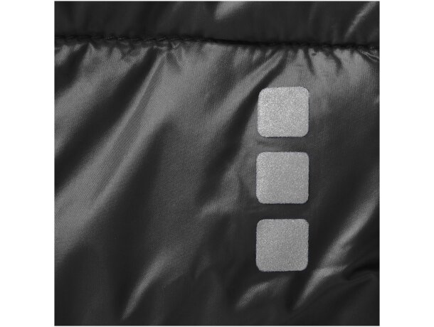 Chaqueta ligera plumón natural hombre Scotia Antracita detalle 33