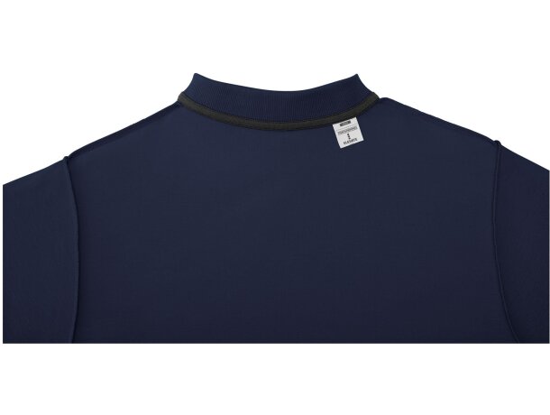 Polo de manga corta para hombre Helios Azul marino detalle 29