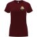 Camiseta manga corta mujer Capri Roly 100% algodón 170 g/m² Granate detalle 109