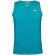 Camiseta deportiva sin mangas infantil Andre de Roly Azul turquesa detalle 9