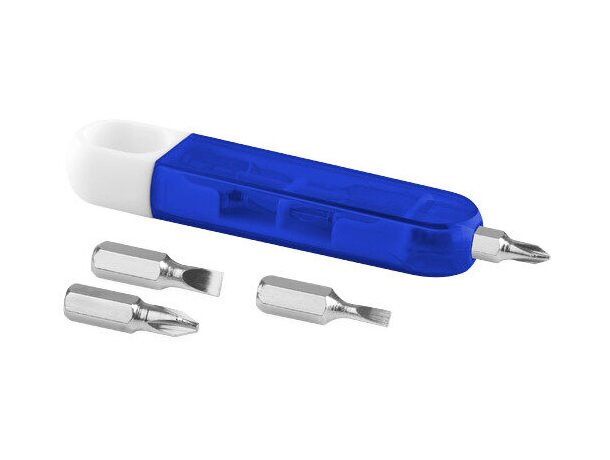 Set de destornilladores 4 piezas personalizado azul medio Set de destornilladores 4 piezas personalizado azul medio