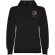 Sudadera con capucha para mujer Urban Roly Negro intenso detalle 1