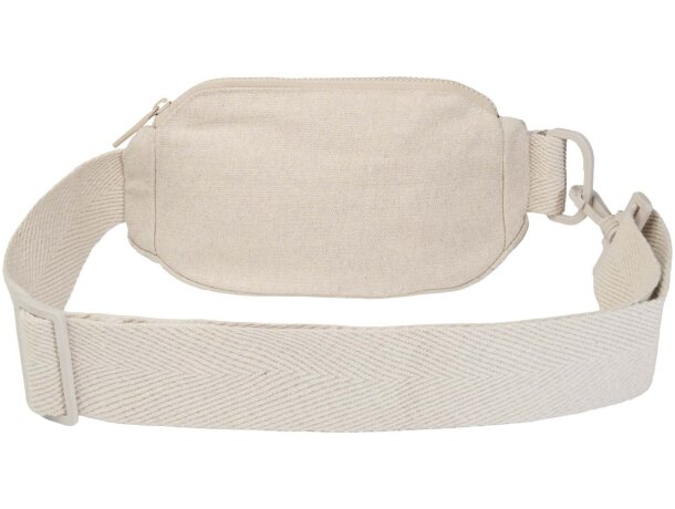 Bolso cruzado Crescent en algodón y poliéster reciclado detalle 3