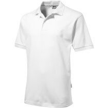 Polo de manga corta forehand de Slzenger 200 gr personalizado blanco Polo de manga corta forehand de Slzenger 200 gr personalizado blanco