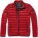 Chaqueta ligera plumón natural hombre Scotia Rojo detalle 1