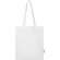 Bolsa tote 7L algodón reciclado certificado GRS Peru Blend Blanco detalle 12